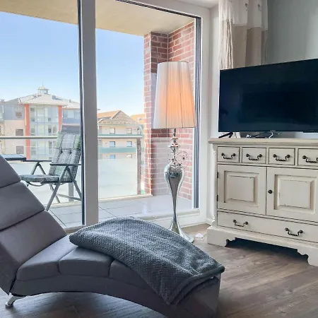 アパート Haus Strandlaeufer 3 5 Strandgut ビューズム